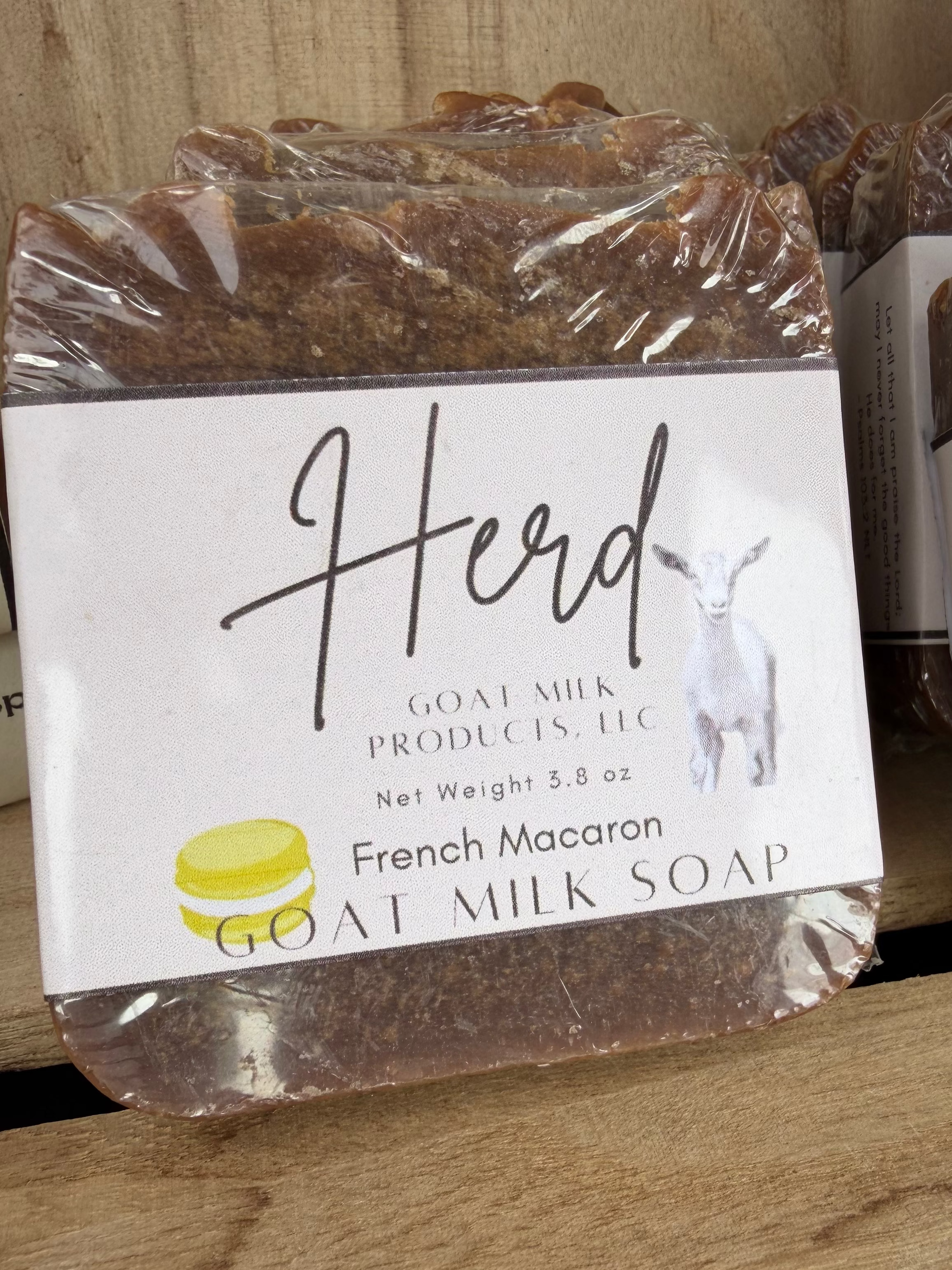 French Macaron Goat Milk Soap