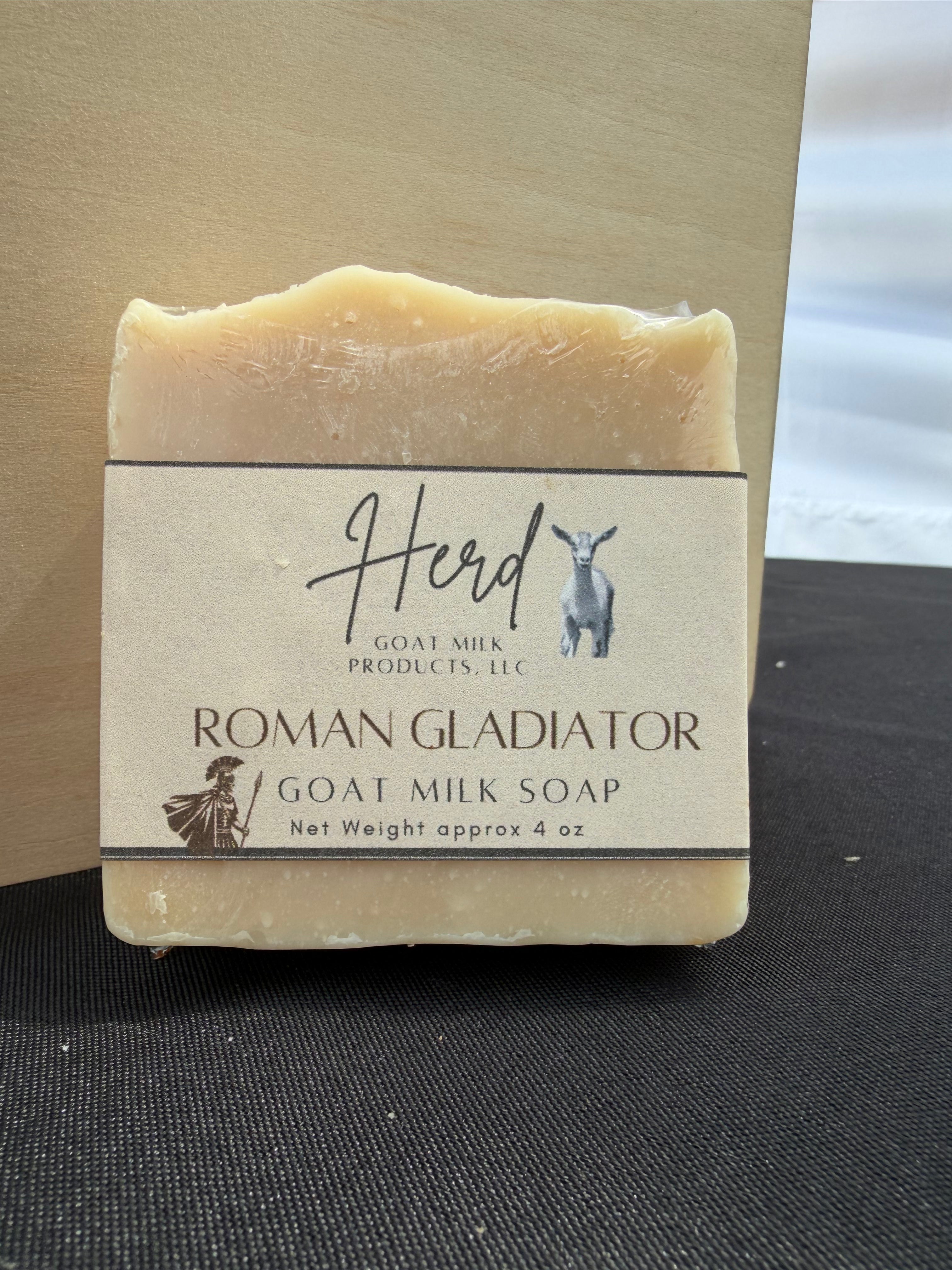 Roman Gladiator Goat Milk Soap
